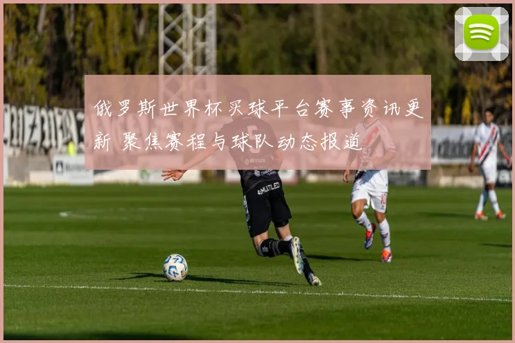 俄罗斯世界杯买球平台赛事资讯更新 聚焦赛程与球队动态报道